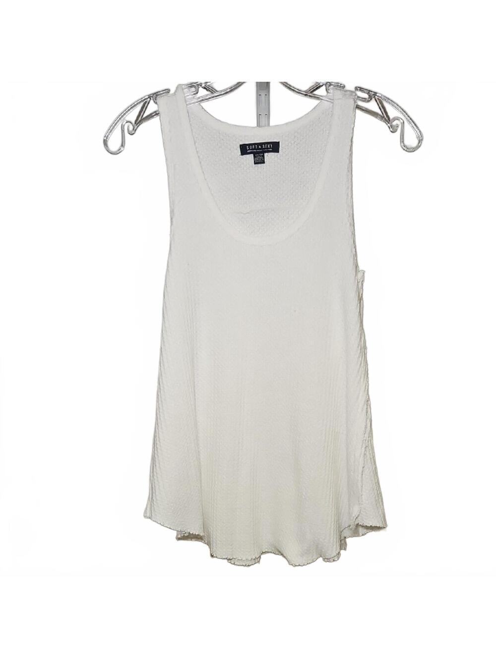 American Eagle Outfitters | Soft & Sexy White Tank Top | S